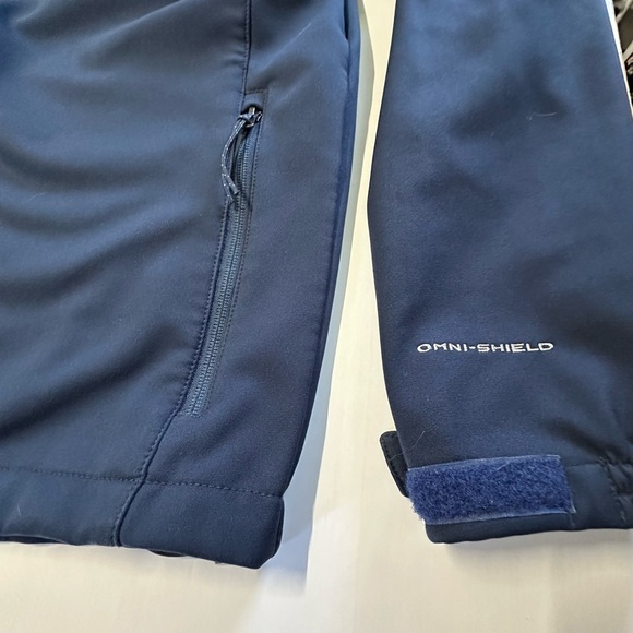 Columbia ascender, softshell, full zip men’s jacket size medium navy blue - Picture 13 of 16